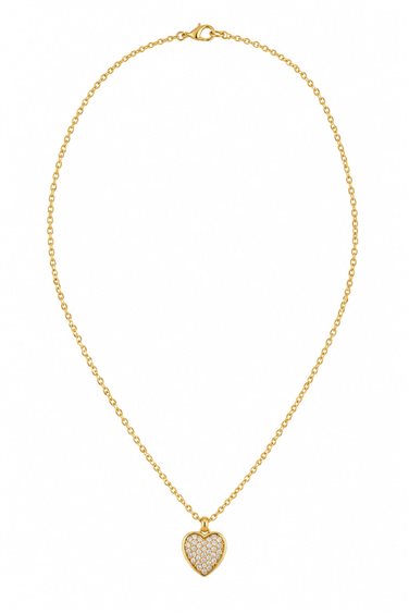 Collana Lo Scrigno Gioielli Donna in Oro giallo CUORE ZIRCONI 4,80 MASSERA - CUORE ZIRCONI 4,80 MASSERA